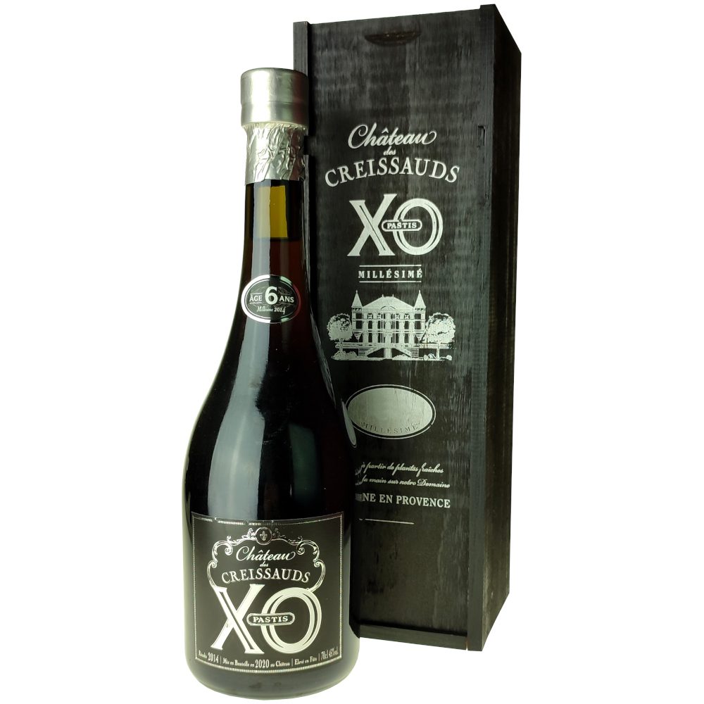 Pastis XO 6 ans 2017, Château des Creissauds 2 Pastis XO 6 ans 2017 Château des Creissauds